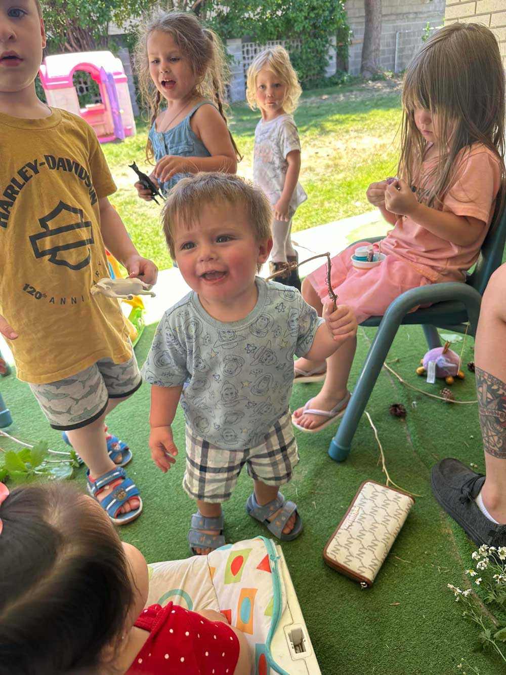 Children having fun during daily activities at a trusted daycare center in Twin Falls, ID